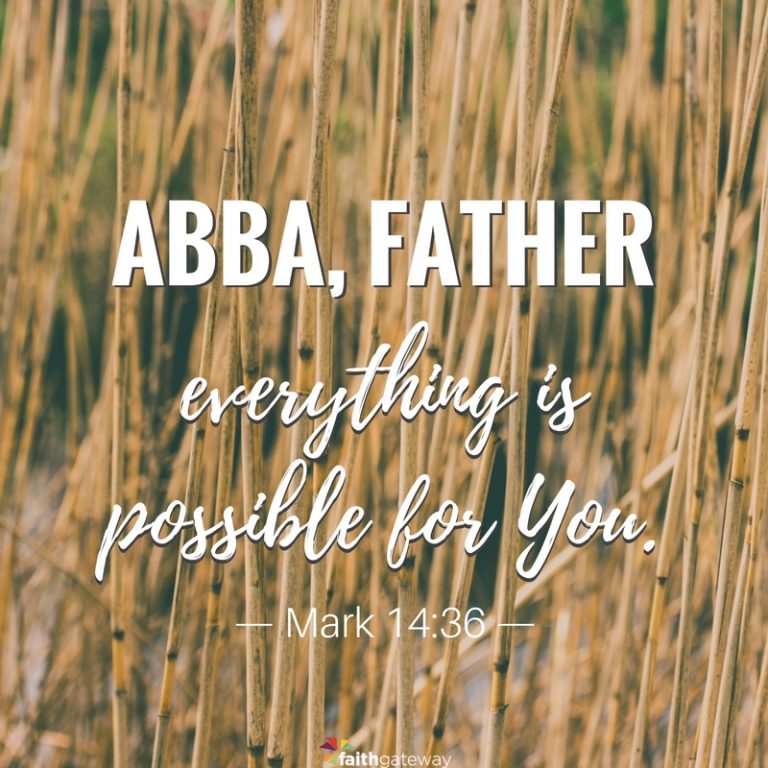 God Our Abba Father FaithGateway