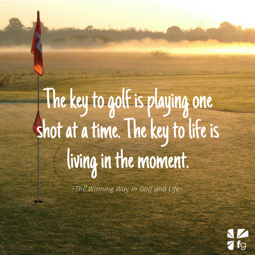 One Shot at a Time Golf and Faith FaithGateway
