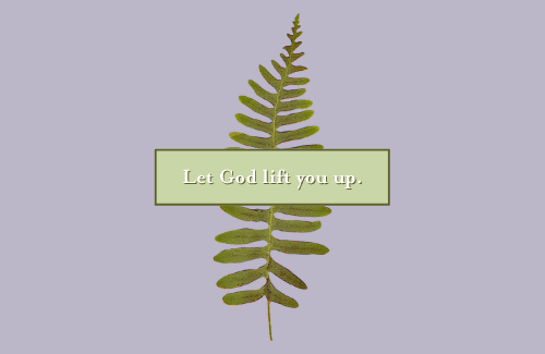 We may feel weak, overwhelmed, and discouraged. We may grow weary, but we can always, at any moment, turn to God and wait upon Him. His Word is our strength. He has already won the battle!