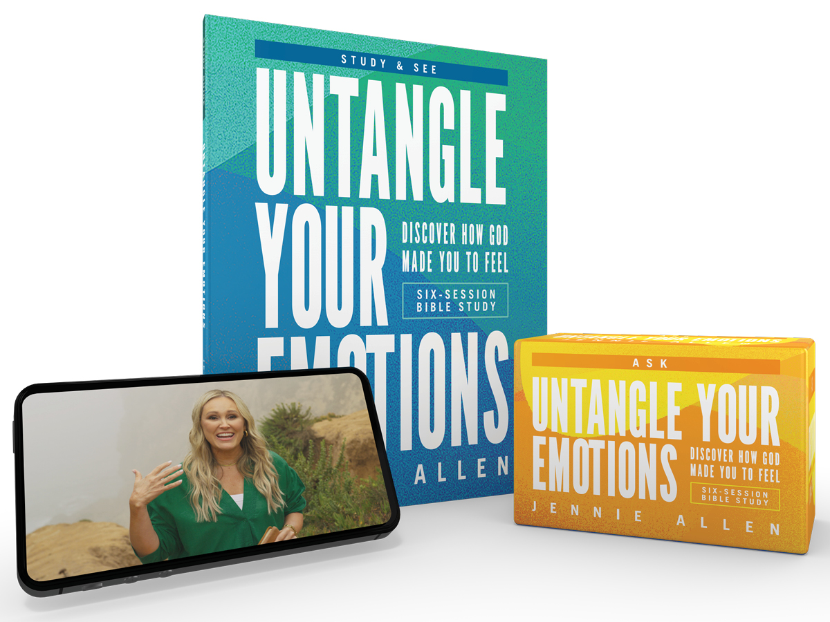 Untangle Your Emotions By Jennie Allen – Paperback, Brand New