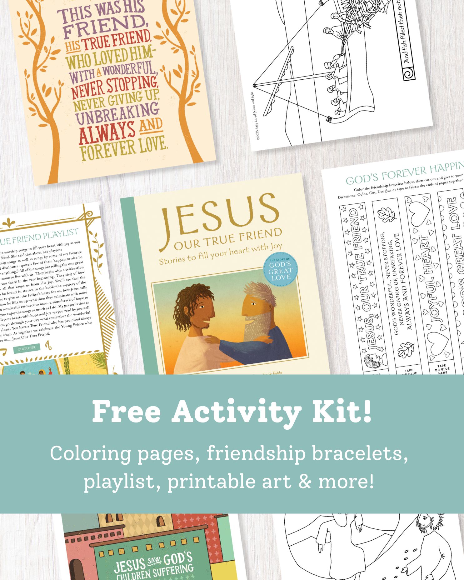 Free Activity Kit Jesus Our True Friend