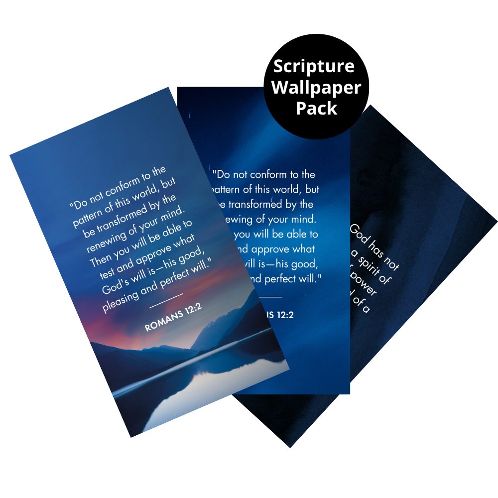 Tame Your Thoughts Scripture Wallpaper