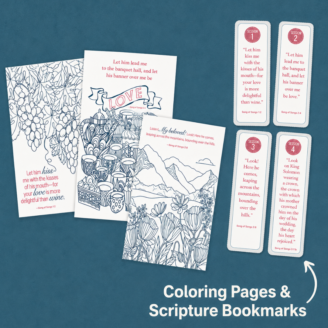 Song of Songs Coloring Pages and Bookmarks
